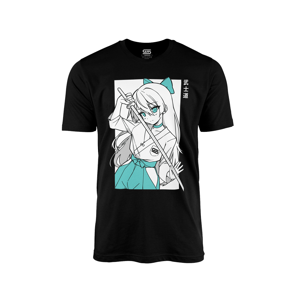 Waifu Shirt S3.7: Samurai - GamerSupps.GG