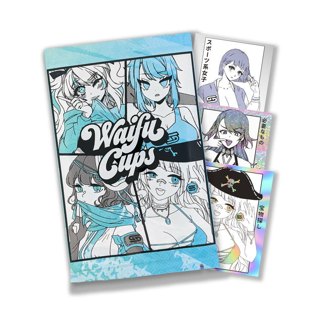Collectible Waifu Sticker Pack - Season Two - GamerSupps.GG