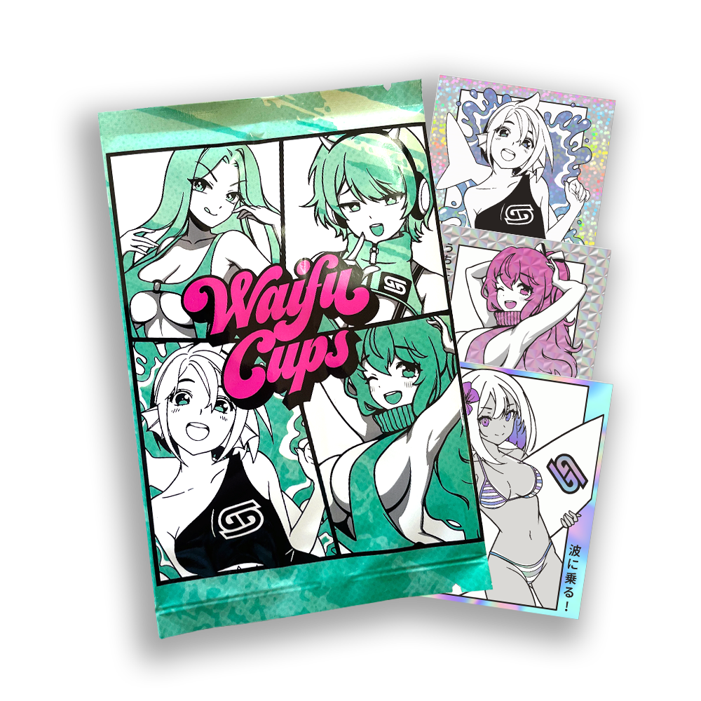 Collectible Waifu Sticker Pack - Season Three - GamerSupps.GG